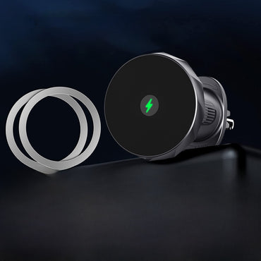 Magnetic Car Phone Holder with Wireless Charging ? Air Vent Mount