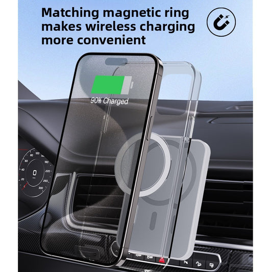 Magnetic Wireless Car Charger Holder 15W ? Fast Charging Mount