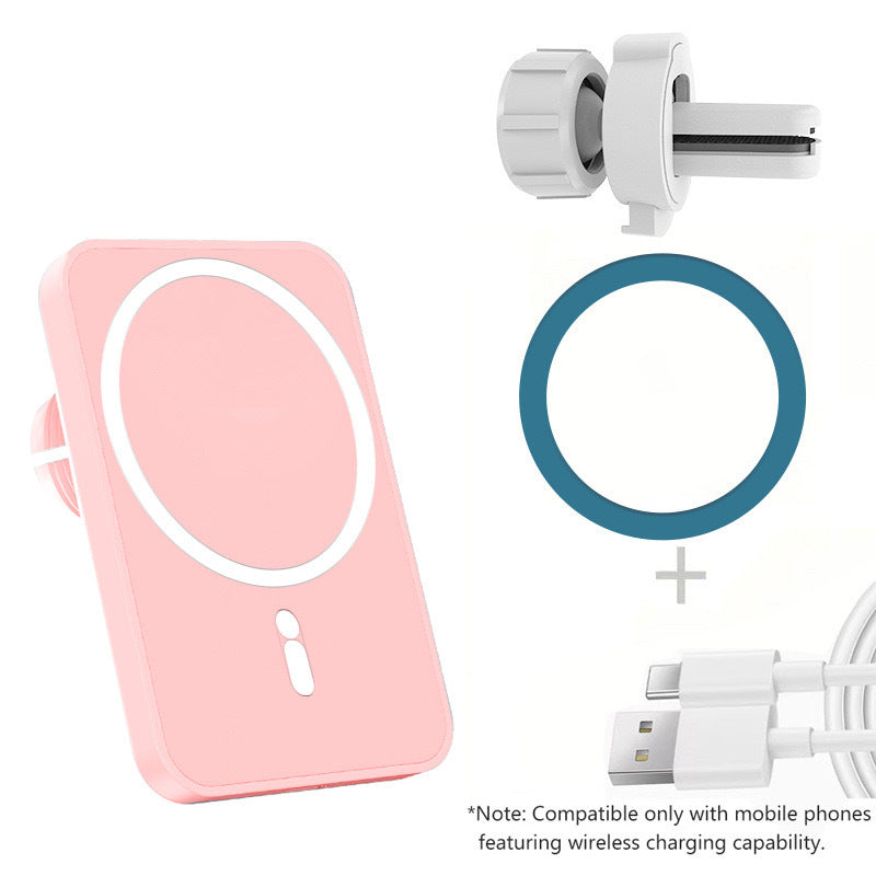 Magnetic Wireless Car Charger Holder 15W ? Fast Charging Mount