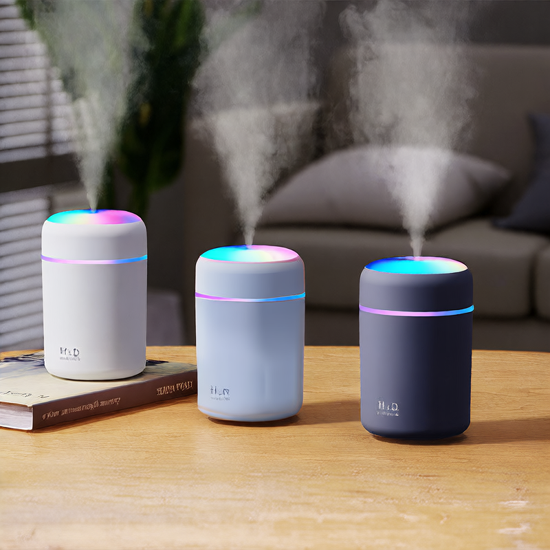 Mini USB Air Humidifier with Aromatherapy Function
