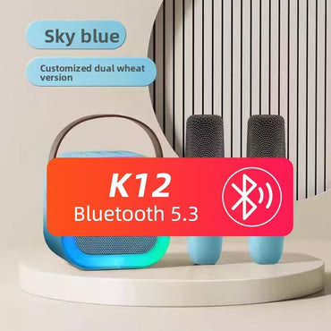 Portable Bluetooth Speaker with Microphone ? Wireless Karaoke Speaker