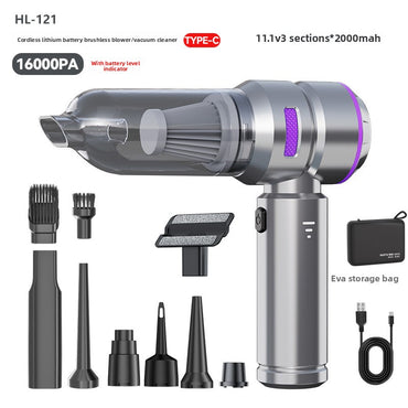 High-Power Cordless Car Vacuum Cleaner 16000Pa ? Portable & Rechargeable